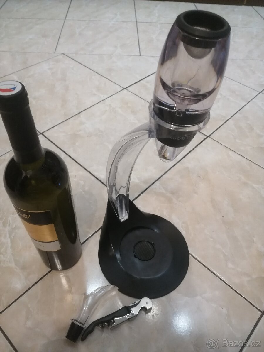 PROVZDUŠŇOVAČ DELUXE ideální DÁREK pro vinaře - 6