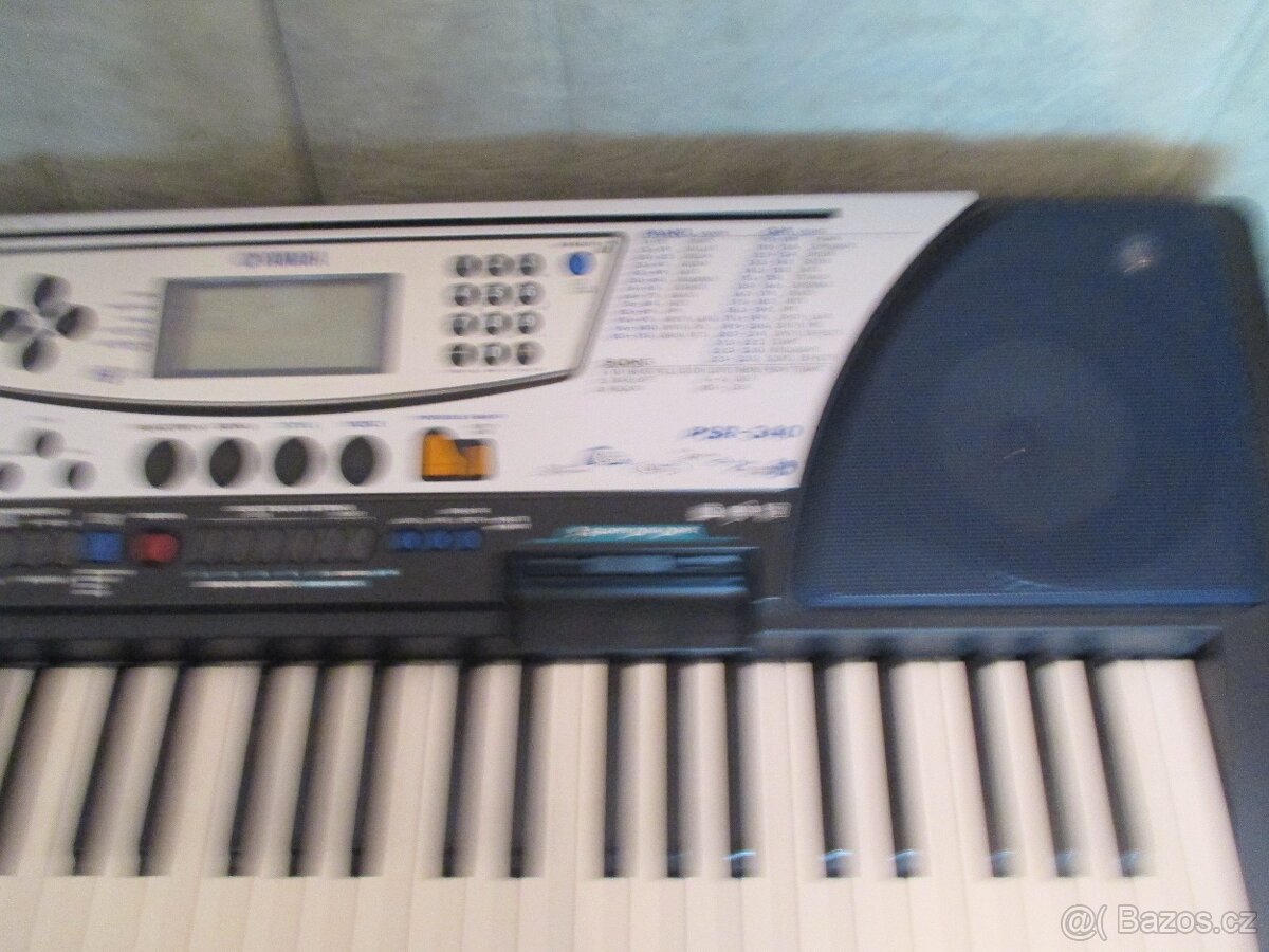 YAMAHA PSR 340-Neposílám - 6