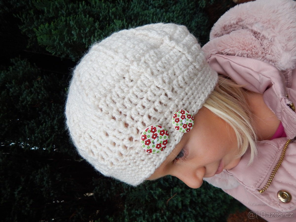 Dívčí baret pro PARÁDNICE - 4 - 5 let - 6