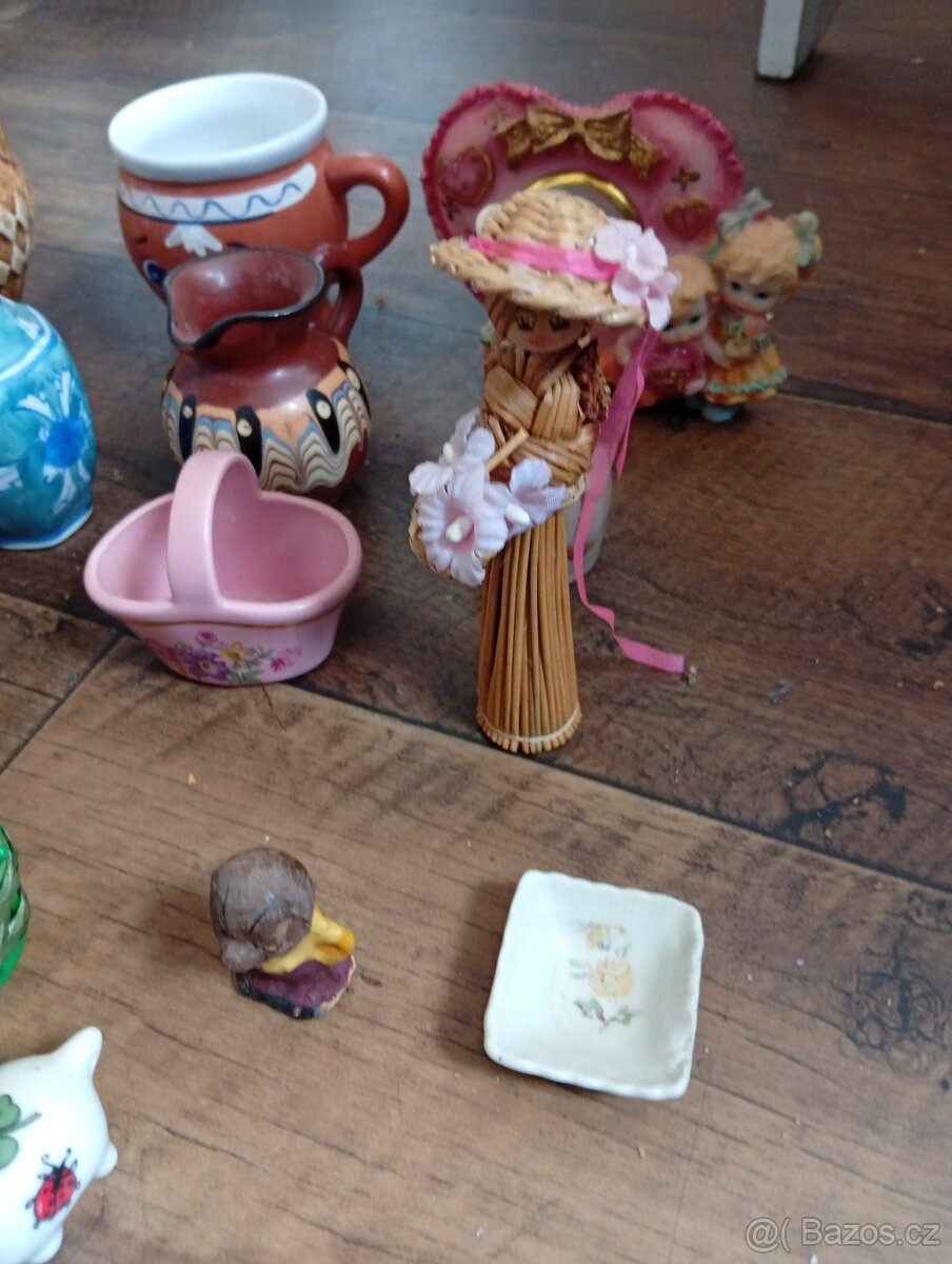 Keramika,sloni, různé keramické drobnosti - 6