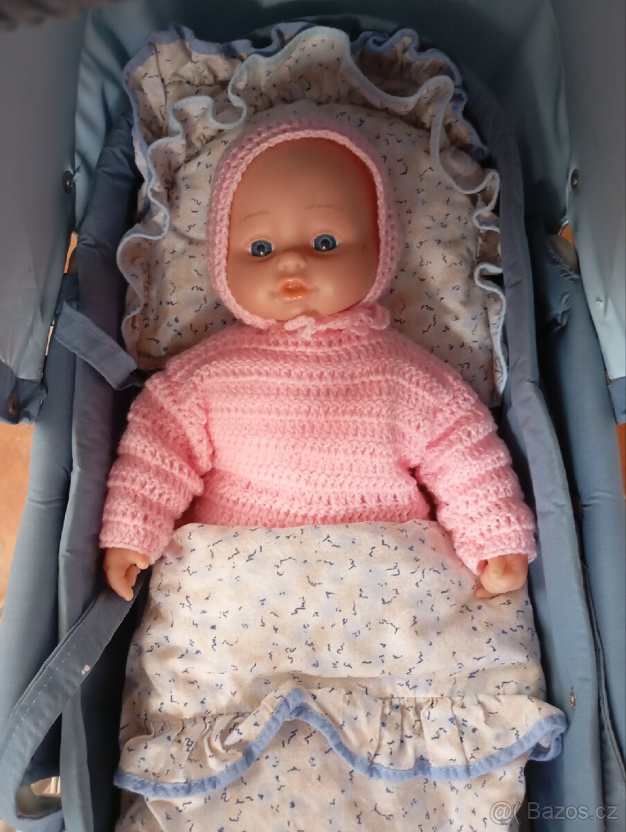 Retro kočárek Zekiwa pro panenky - 6