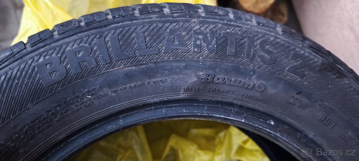 Prodám zimni pneu na discich toyota yaris 20025 - 6