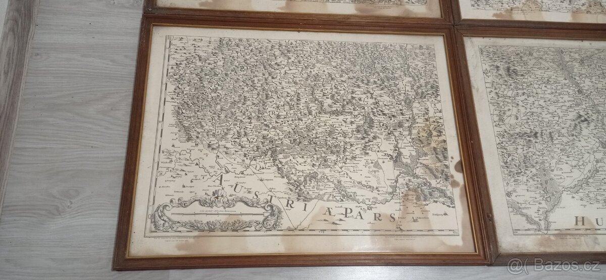 Obrazy mapa Moravy - 6