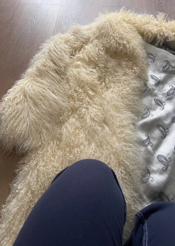 Luxusní kožišek mongolské střihané - 6