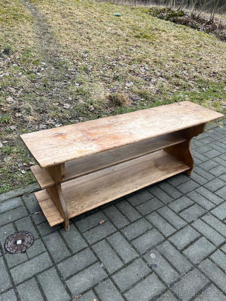Starožitná lavice - 6