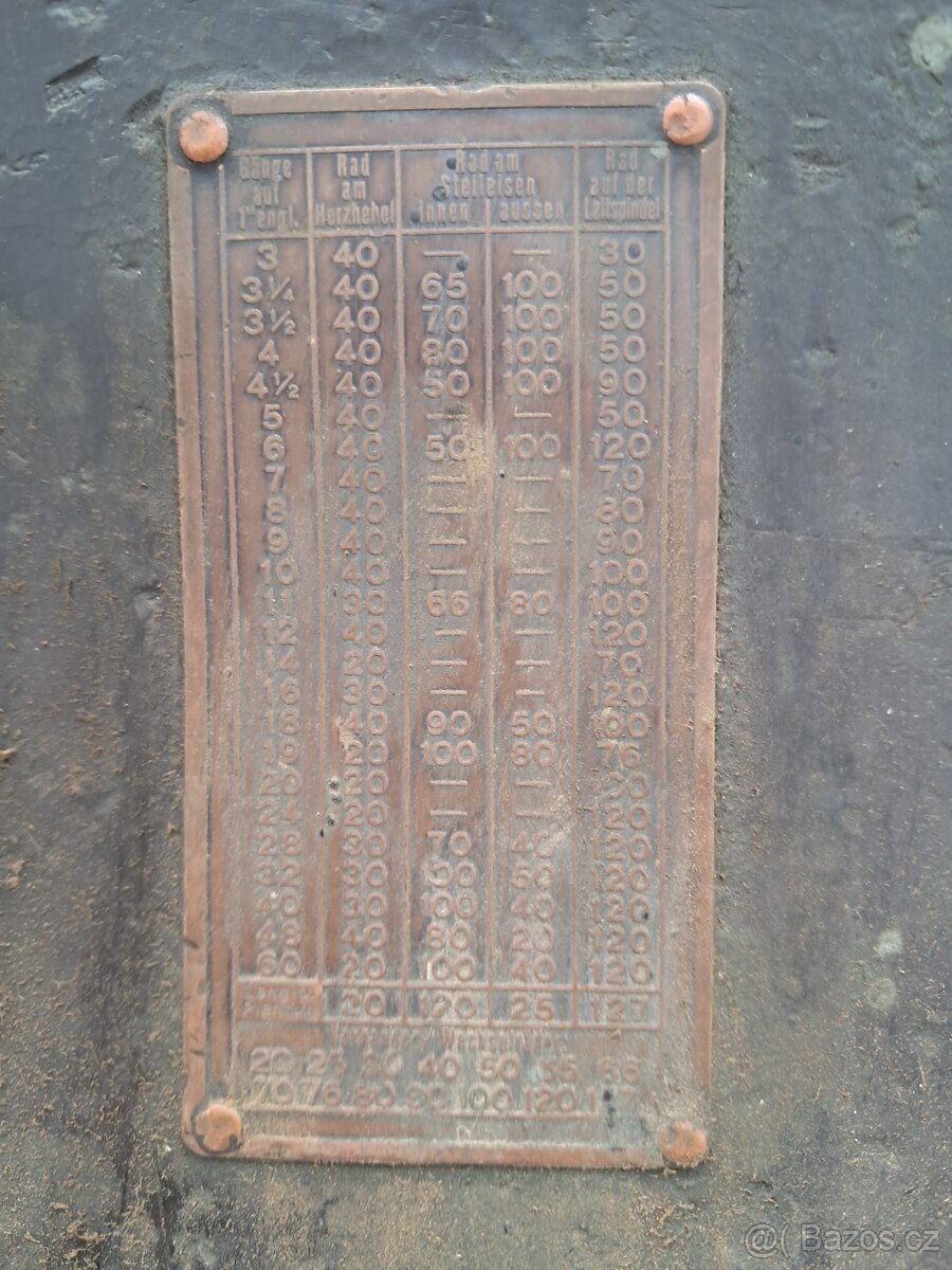 Historický soustruh - 6