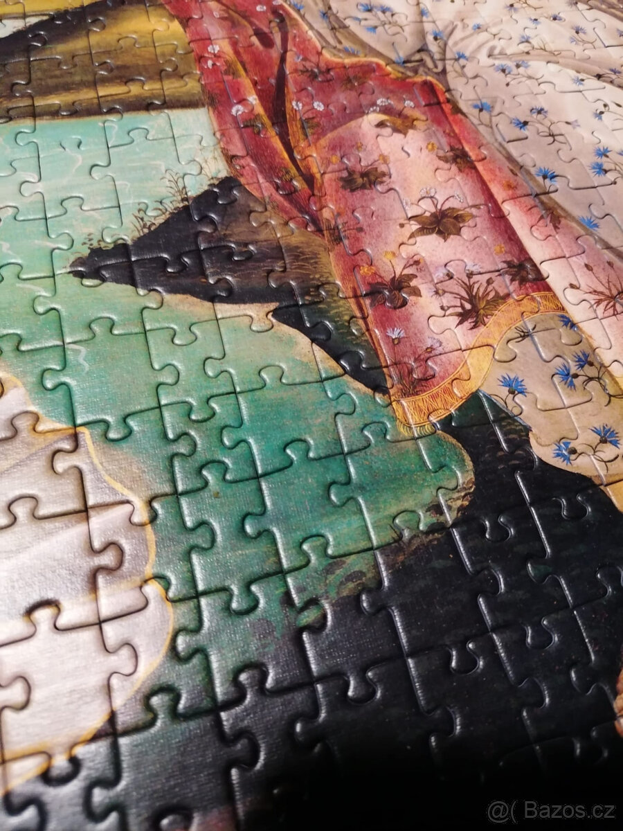 Puzzle Zrození Venuše (Botticelli) 1000ks - 6
