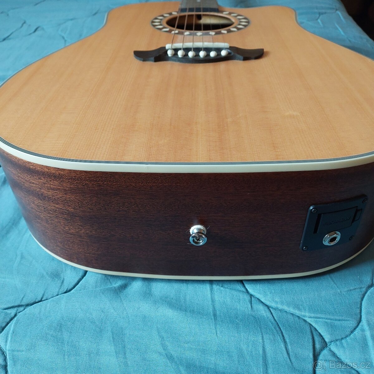 El.akustická kytara Harley Benton Custom Line + gigbag - 6