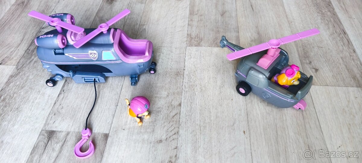 Tlapková Patrola/Paw Patrol Skye originál létací stroje - 6