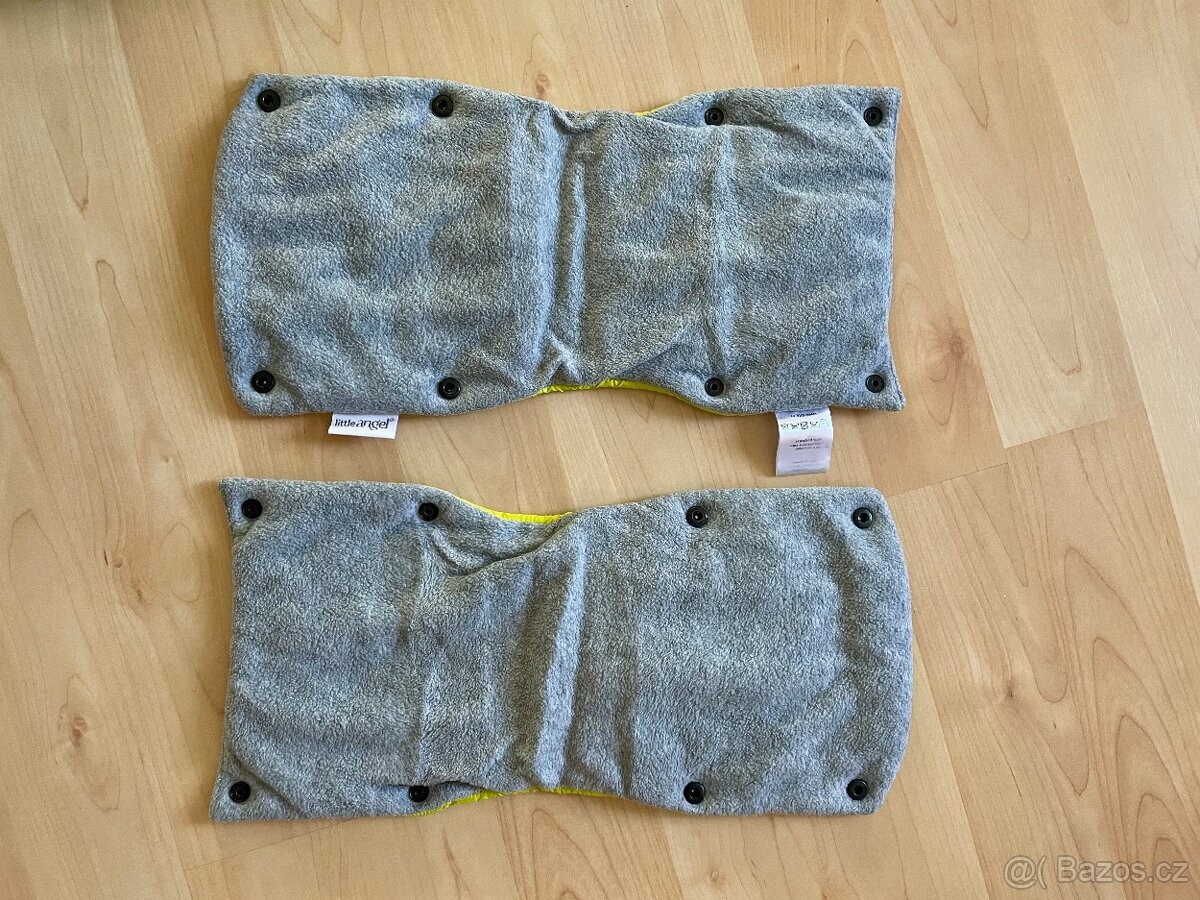 Zimní fusak Little Angel a rukávníky - 6