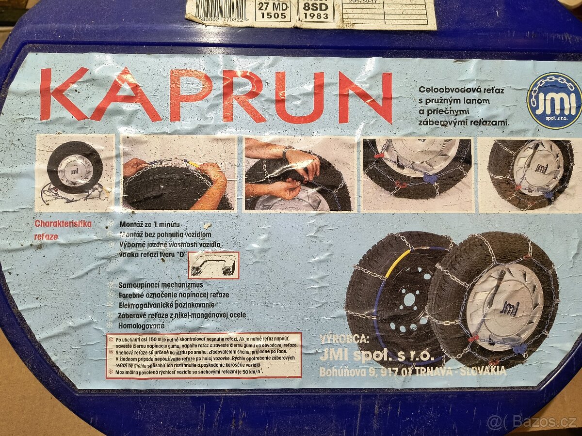 Prodám sněhové řetězy několik typů - 6