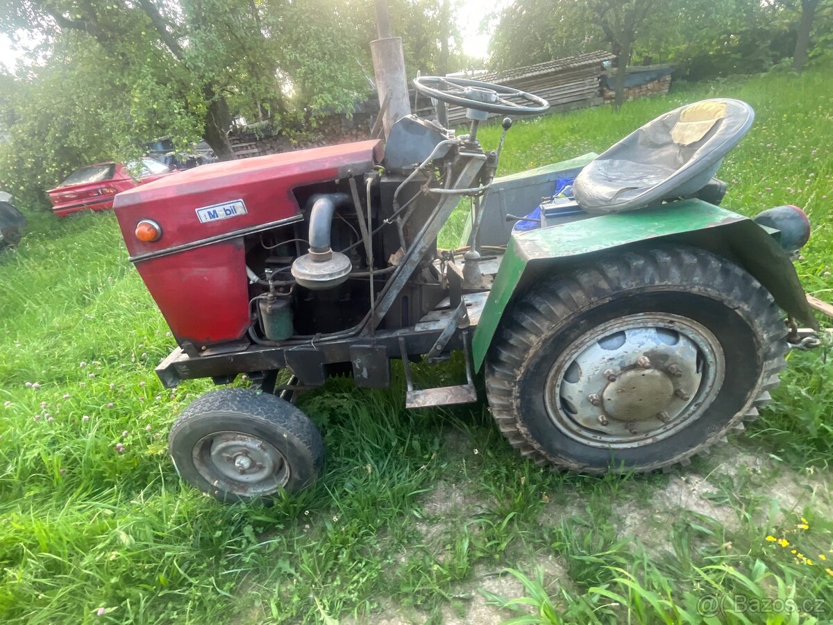 Traktor s uzávěrkou , slavia 2valec vzduchem chlazeny - 6