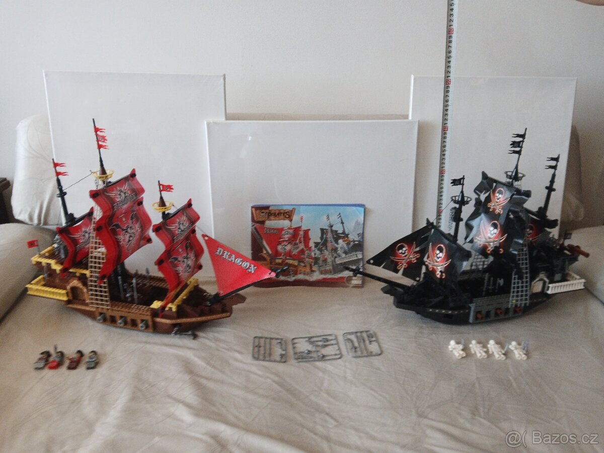 Pirátské lodě velké - za dvě dle fotek - 6