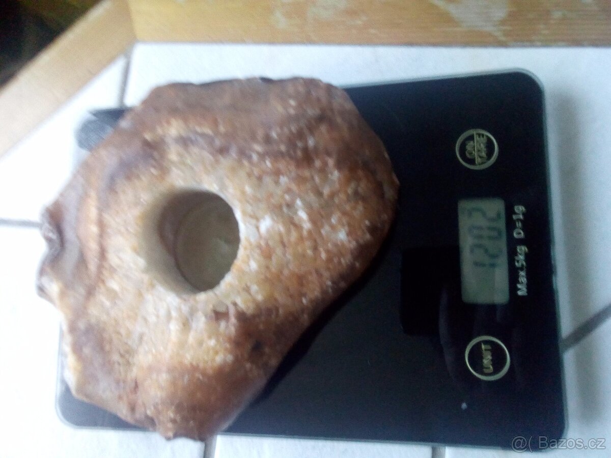 Svícny na čajovou svíčku kámen přírodní achát_SLEVA - 6