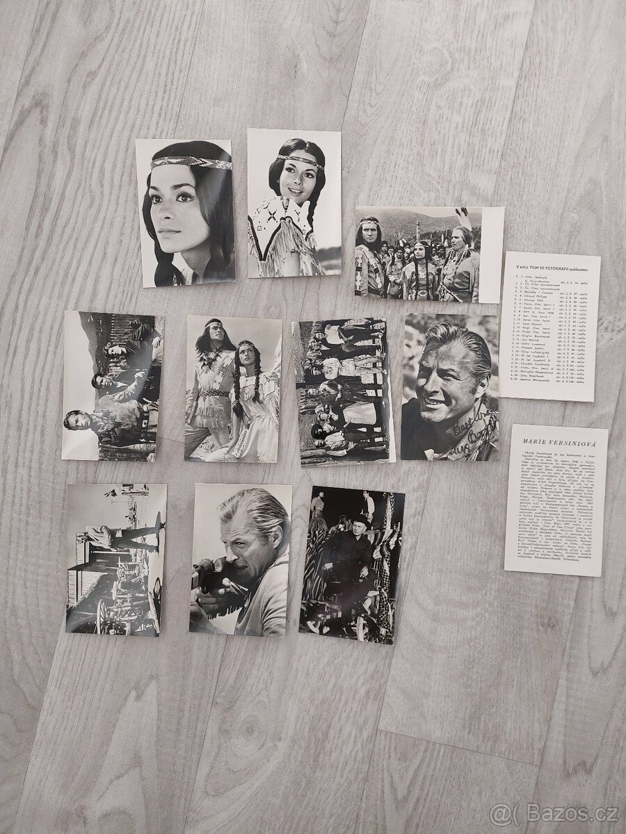 Prodám pohlednice fotky z filmu poklad na stříbrném jezeře - 6