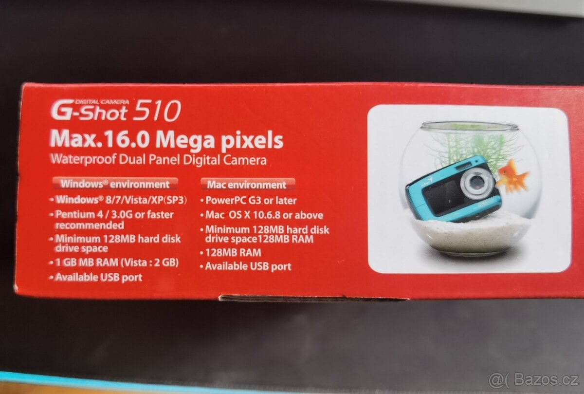 Foto pro děti - vodotěsný - 2x display - 6