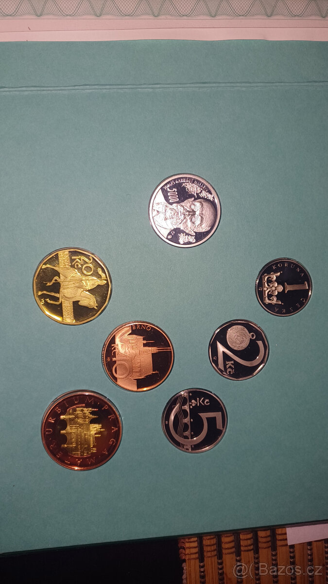 Sada obeznych minci cr 2009 2010 proof - 6