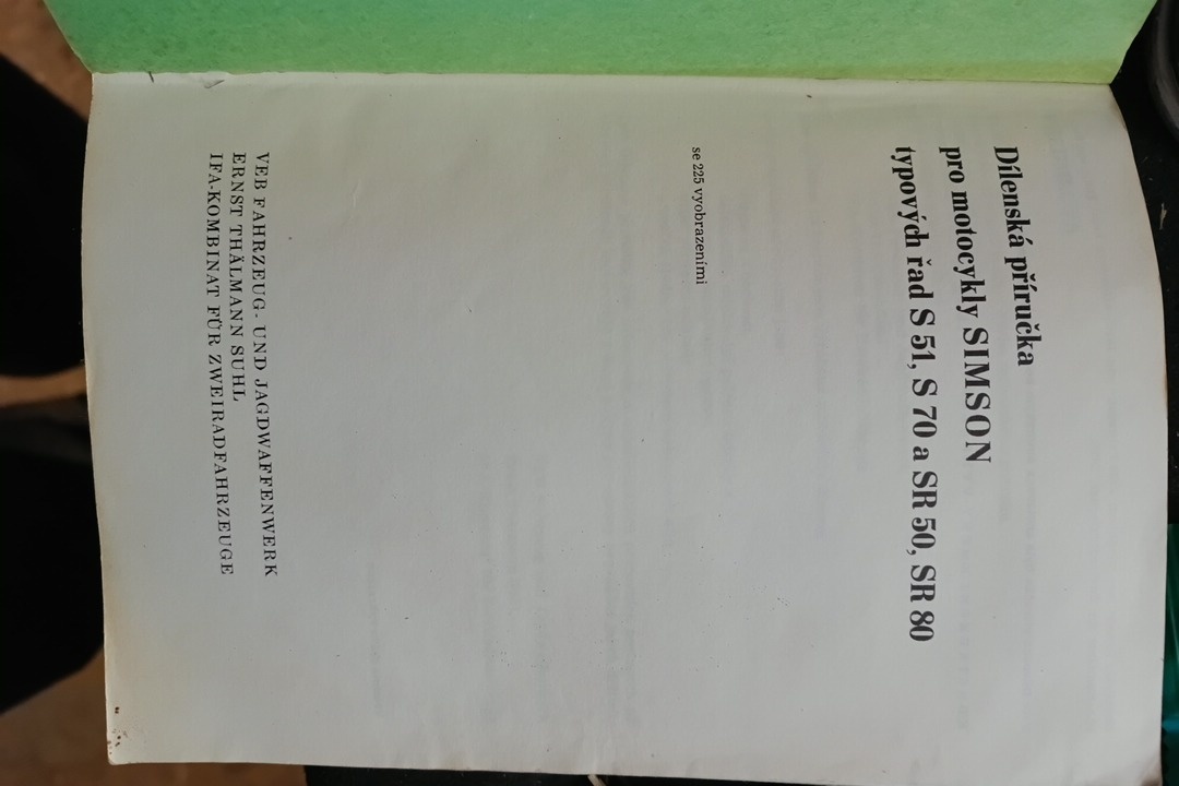 Dílenská příručka,seznam náhradních dílů - 6