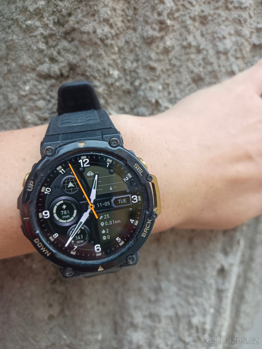 Chytré hodinky Amazfit T-Rex 2 A2170, originál nabíječka - 6
