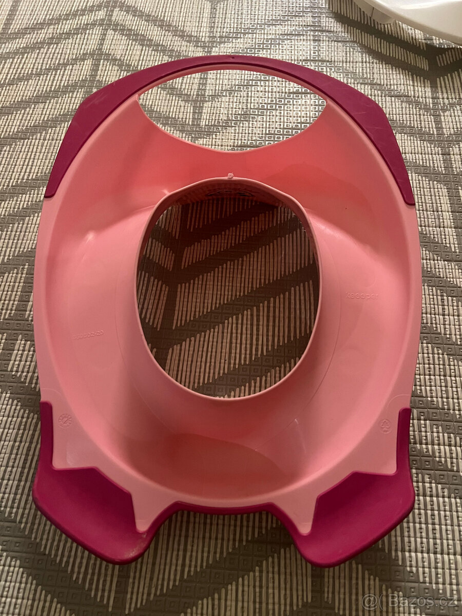 2xdětské WC prkénko, nočník a stupátko ikea - 6