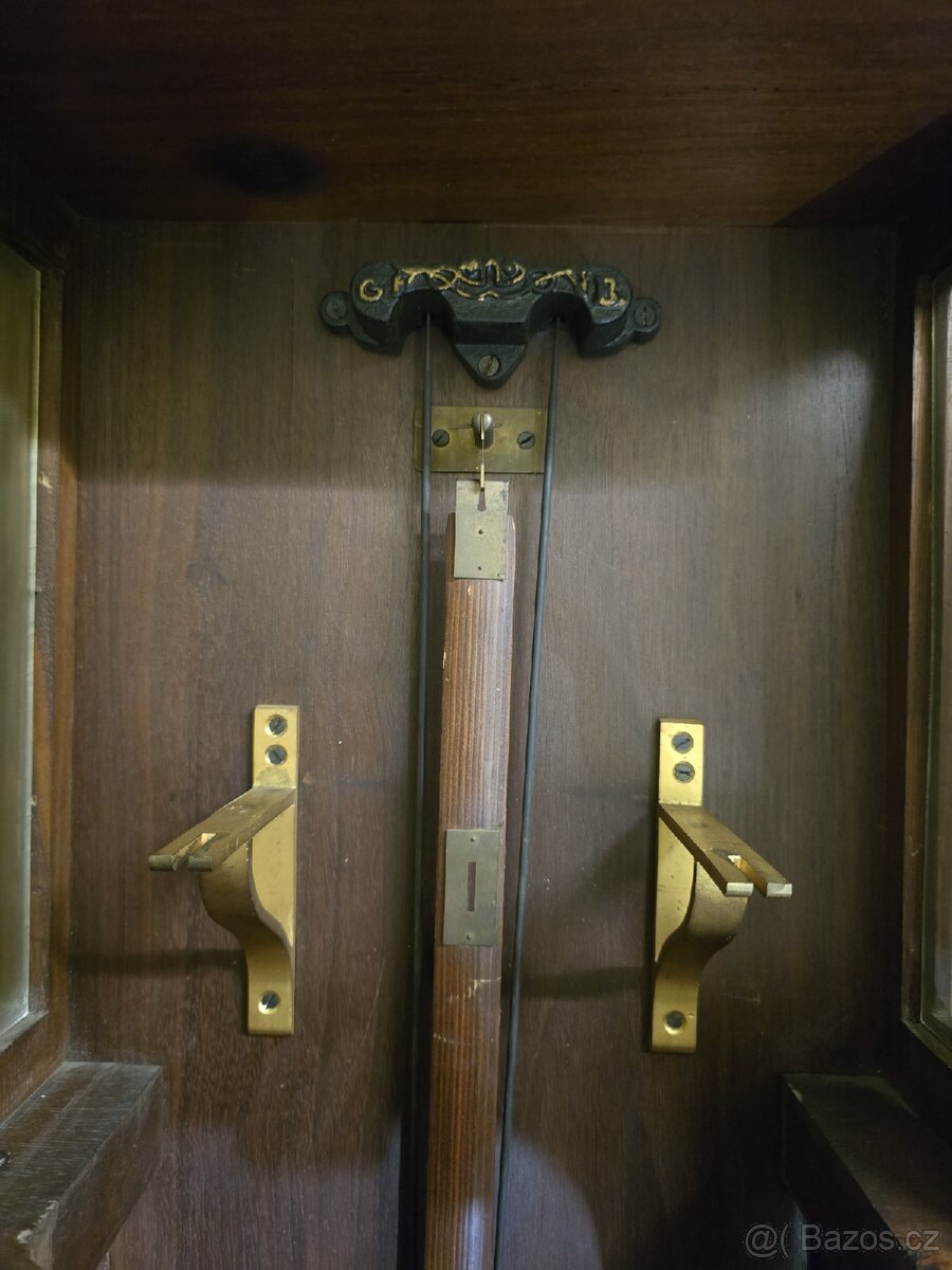 VÍDEŇSKÉ BAROKO,3ZÁVAŽOVÉ PODLAHOVÉ HODINY - 6