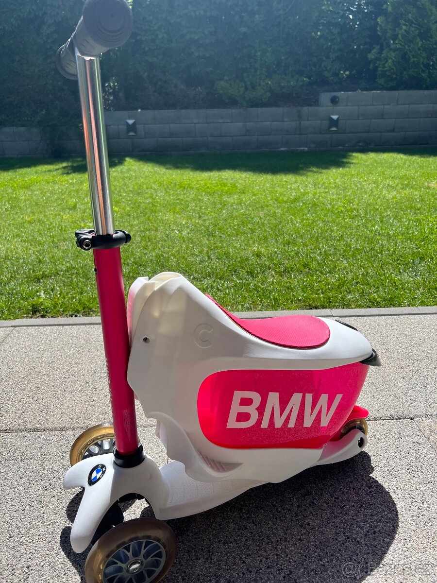 BMW Dětská koloběžka/odrážedlo - bílá - 6