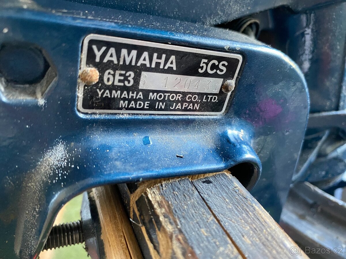 LODNÍ MOTOR YAMAHA 5 CS - 2Takt v top stavu - 6