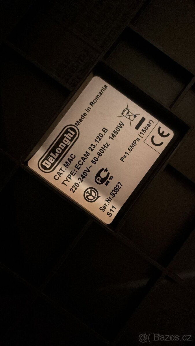 Prodám DeLonghi ECAM 23.120.B - 6