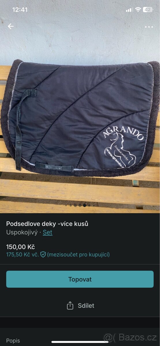 Podsedlové dečky více kusů - 6