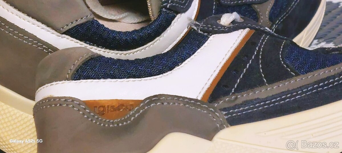 PÁNSKÉ KOŽENÉ BOTASKY - IGI&CO - vel. 40 - 6