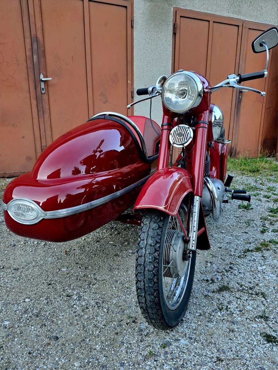 Jawa 250 + sidecar Velorex 560 - 6