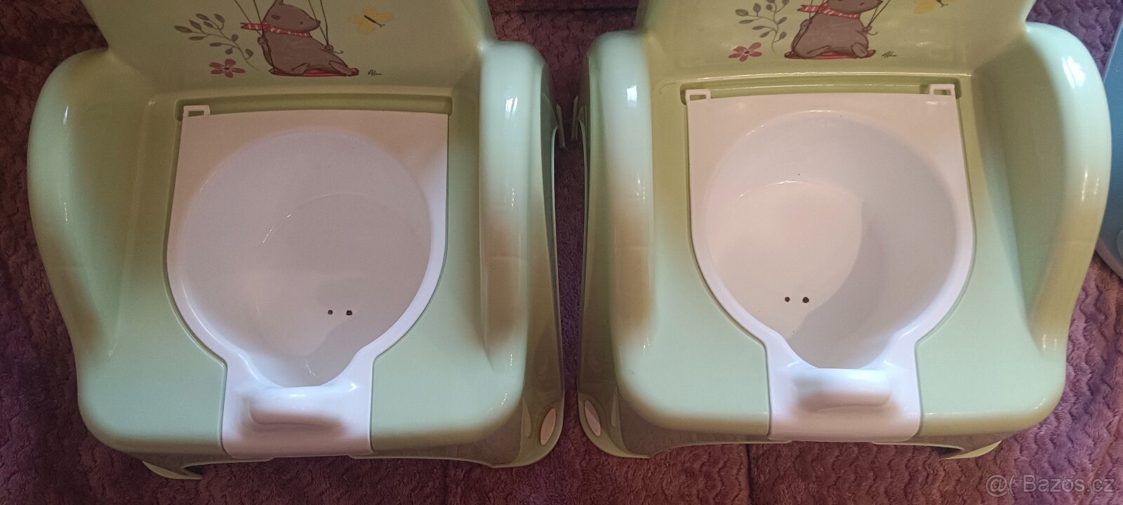 Nočníky 6-36m, set 4ks PC 1600,- nyní za vše 200,- - 6