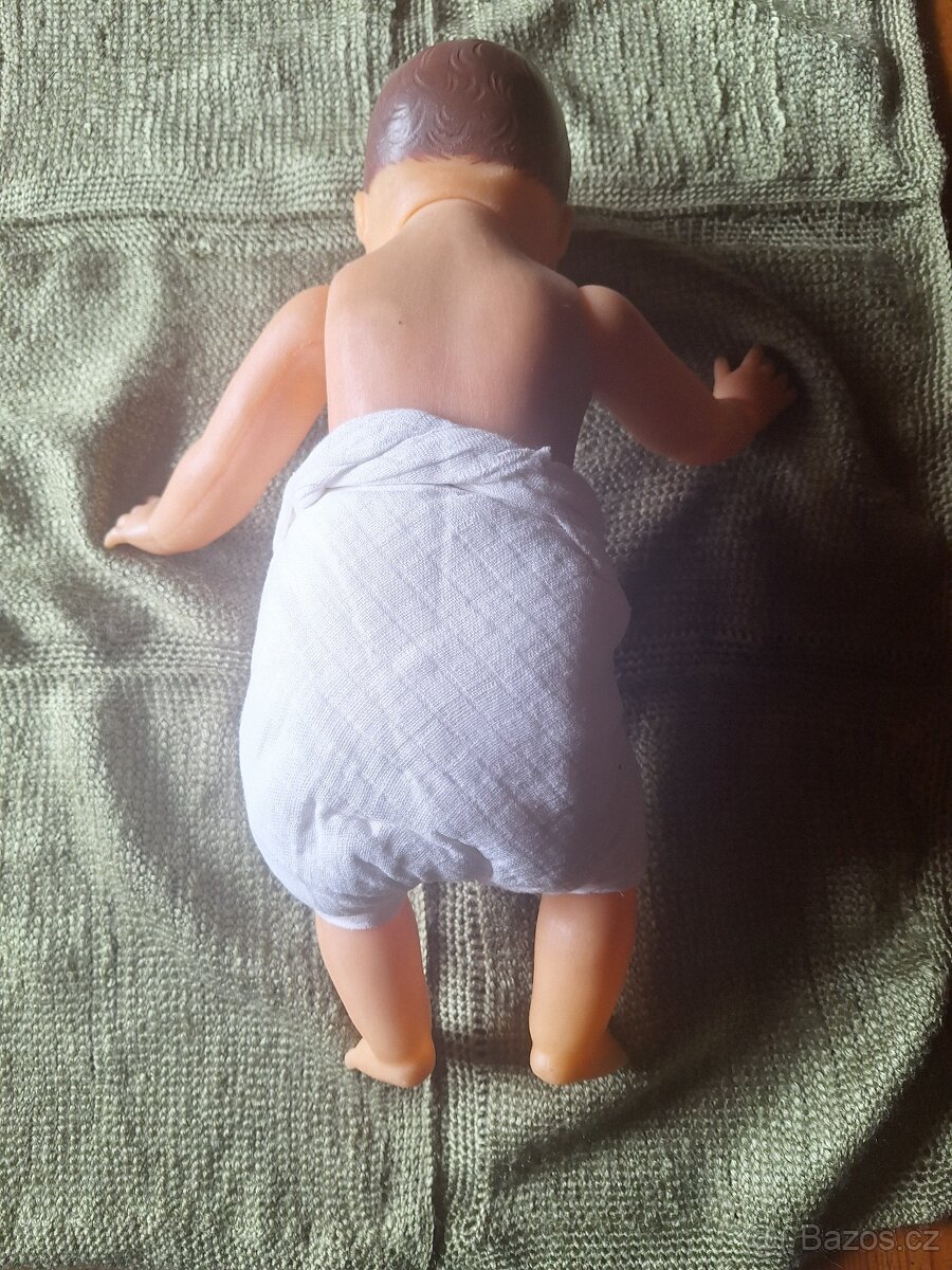 Retro výuková panenka miminko - 6