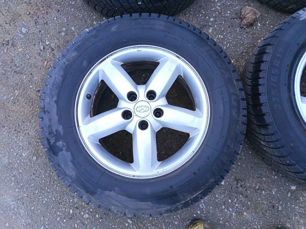 R17 zimní ALU sada orig. Hyundai Santa FE...7mm - 6