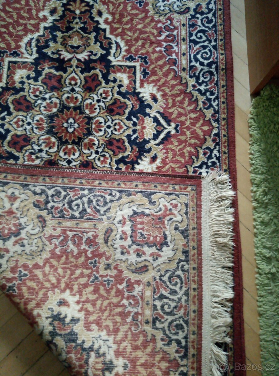Perský vlněný koberec,ložnicová sada 3 kusy - 6