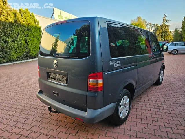 VW Multivan 1.9 TDI 75kW,Beach,Webasto,Tažné,Klima,115 t.km. - 6