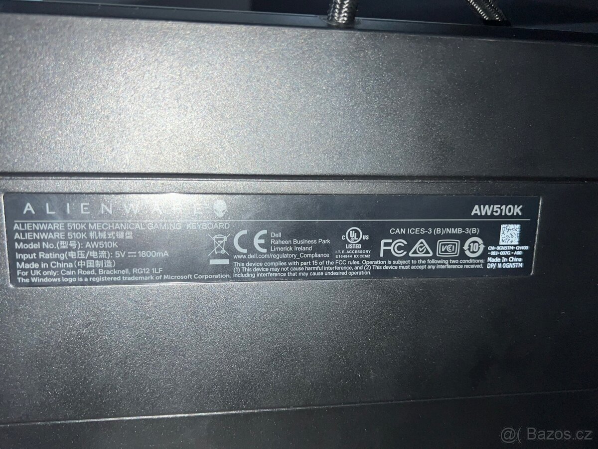 Klavesnice Alienware AW510K - 6