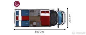 Giottiline Toscan 69GC Citroen, 2025, Klima, Truma - 6