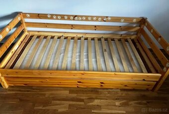 Prodám postel 90/180cm x 200cm - 6