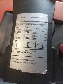 Ručně vedený elektrický vozík Toyota - 6