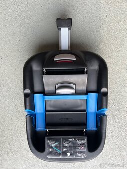 kočárek Junama silver + dětská autosedačka 0+ a isofix - 6