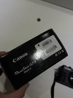 Canon PowerShot G7 X Mark II – skvělý stav - 6