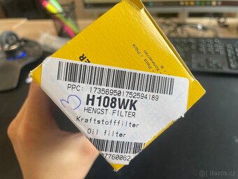 E46 Palivový filtr Hengst H108WK - 6