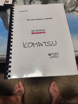 Prodám vzv komatsu FD15/18T nafta - 6