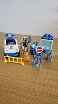 Lego Duplo Policie + Hasic+ Motorka+ Pes - 6