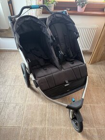 Dvojkočárek Thule Urban Glide 2 black + korbička - 6