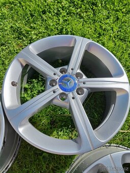 Alu kola originál Mercedes r17 5x112 třída A B C - 6