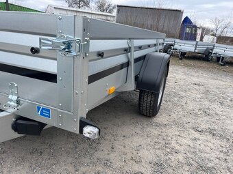 Přívěsný vozík, sklopný, nájezd 1300 kg - 6