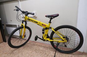Prodám skládací celoodpružené horské kolo bicystar - 6