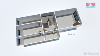 Pronájem rodinného domu, 250 m², Praha, ul. V jehličině - 6